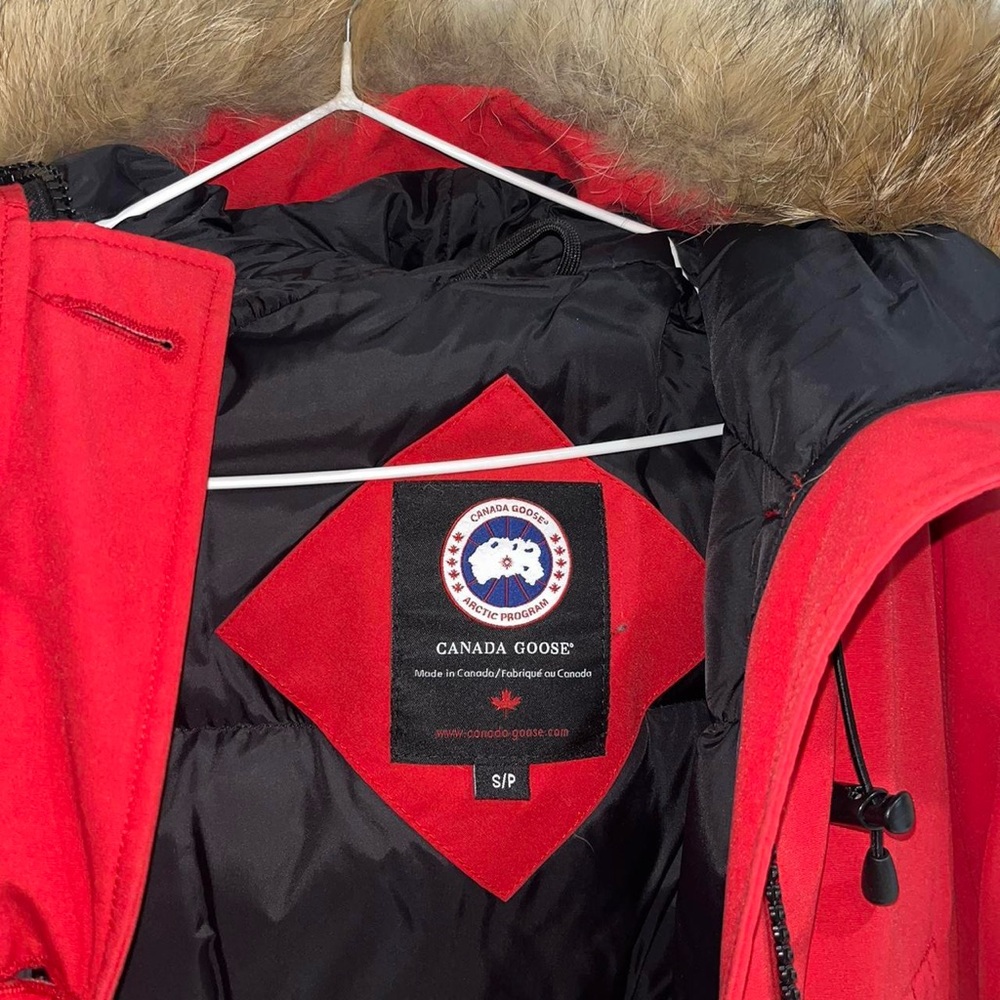 Red Canada Goose Jacket - Picture 3 of 4